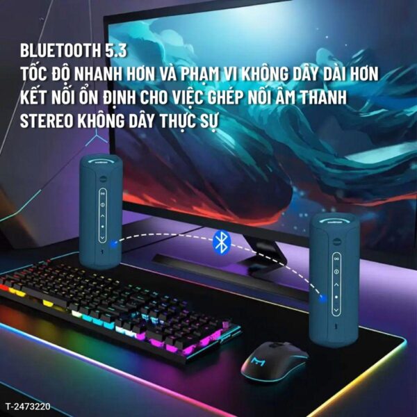 Loa Bluetooth Wise Tiger P3 - Âm Thanh Sống Động, Phong Cách Trẻ Trung - Hình ảnh 5