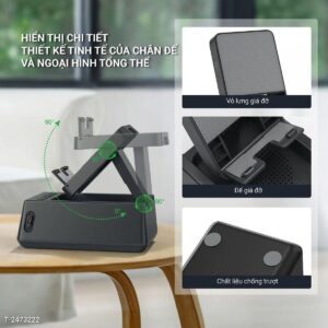 Loa Bluetooth Wise Tiger Đen - S207-BLACK